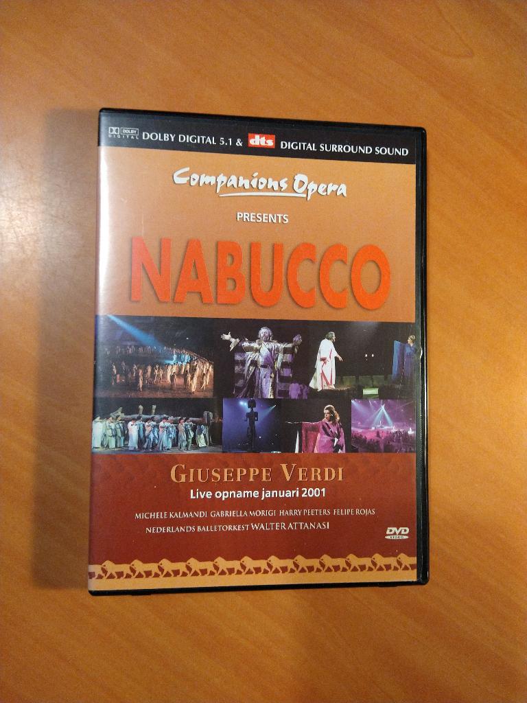 DVD Nabucco. Giuseppe Verdi, Cd's en Dvd's, Alle leeftijden, Ophalen of Verzenden, Zo goed als nieuw