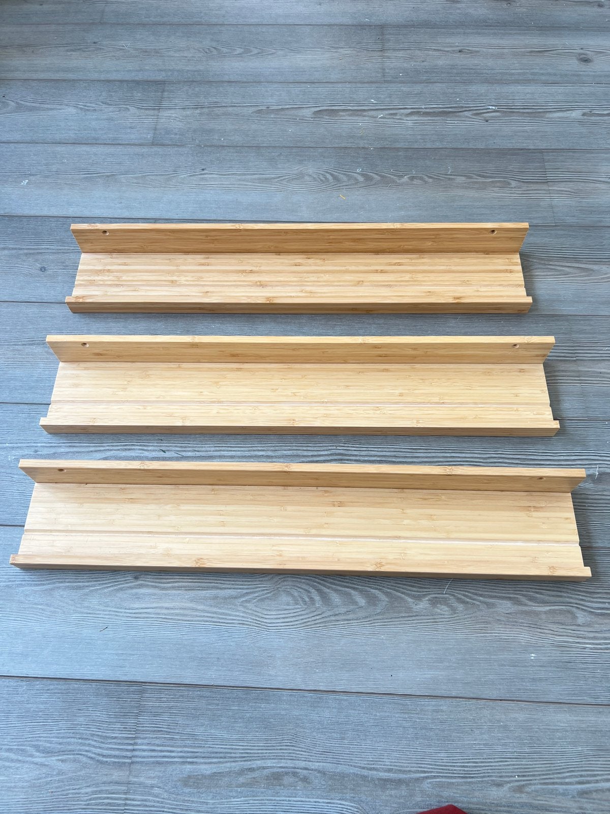 3 IKEA Maleras Display Shelves, Ophalen, Zo goed als nieuw