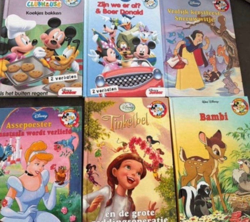 20 Disney boeken, Ophalen, Zo goed als nieuw