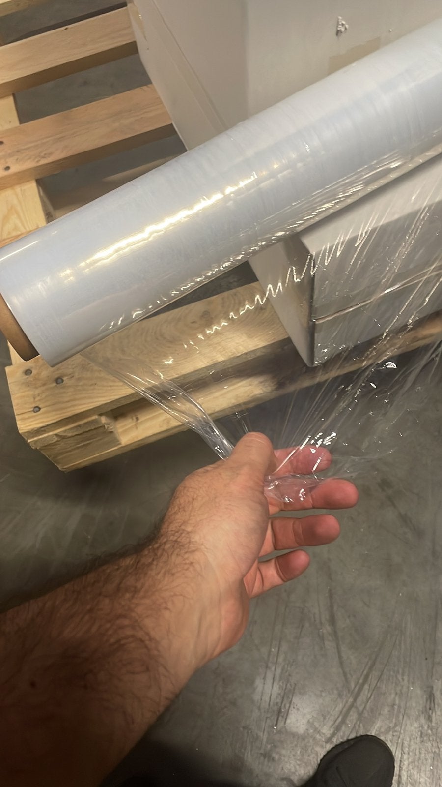 Pallet stretch folie super sterk!!23 micron., Ophalen of Verzenden, Nieuw, 15 m² of meer, Folie