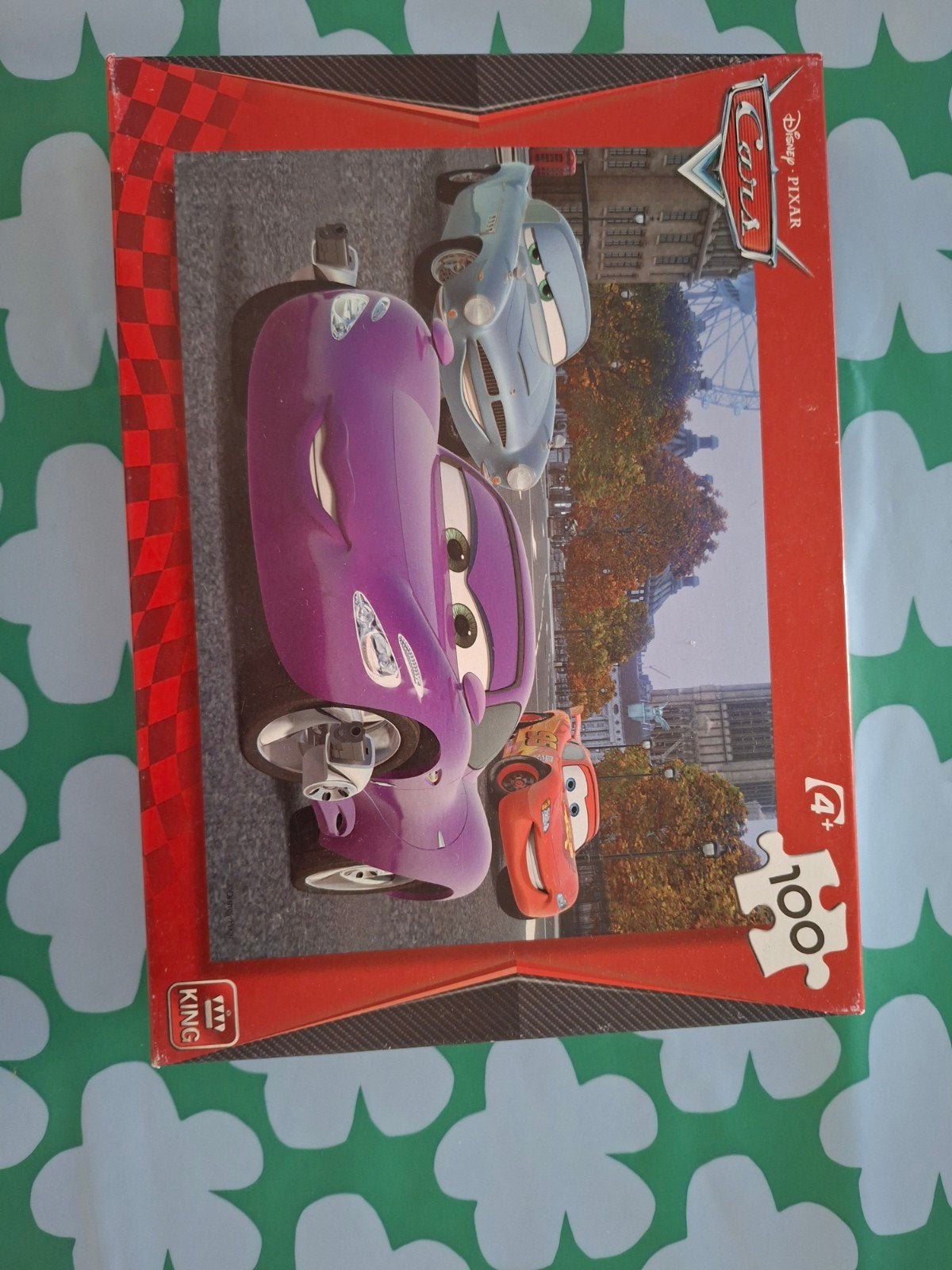 Cars puzzel  100 stukjes, Ophalen of Verzenden, Meer dan 50 stukjes, Zo goed als nieuw, 6 jaar of ouder