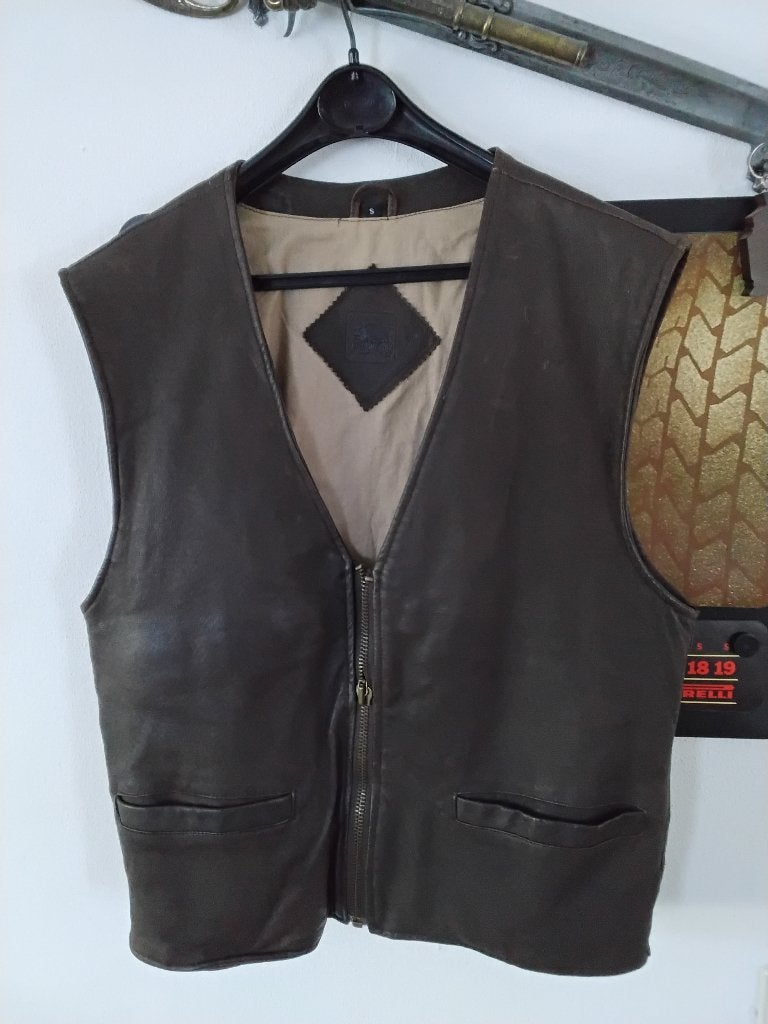 Gaucho leren vest/ gilet, Motoren, Ophalen, Overige typen, Heren, Gaucho