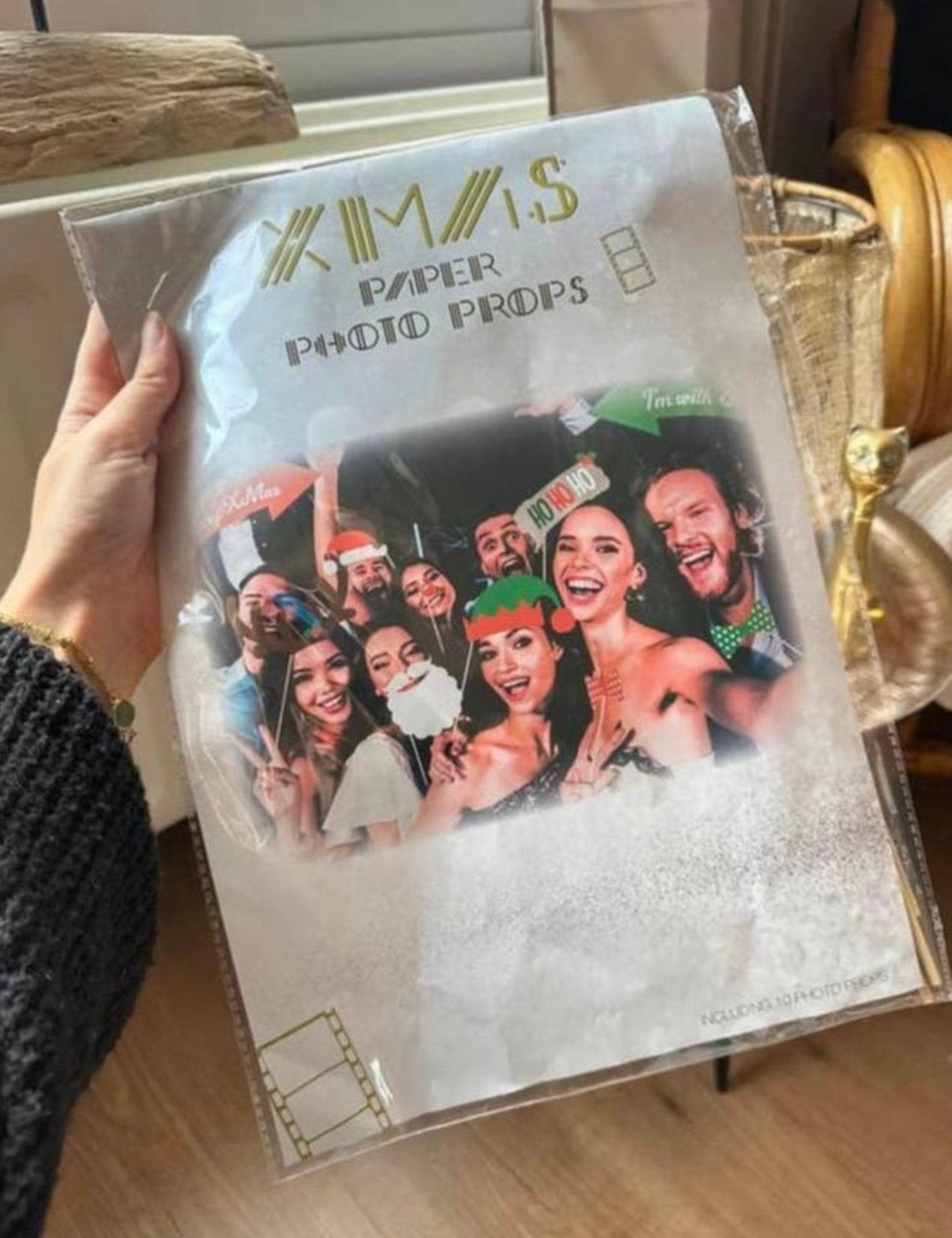 Nieuw in verpakking: fotoprops in kerst thema, Ophalen of Verzenden, Zo goed als nieuw