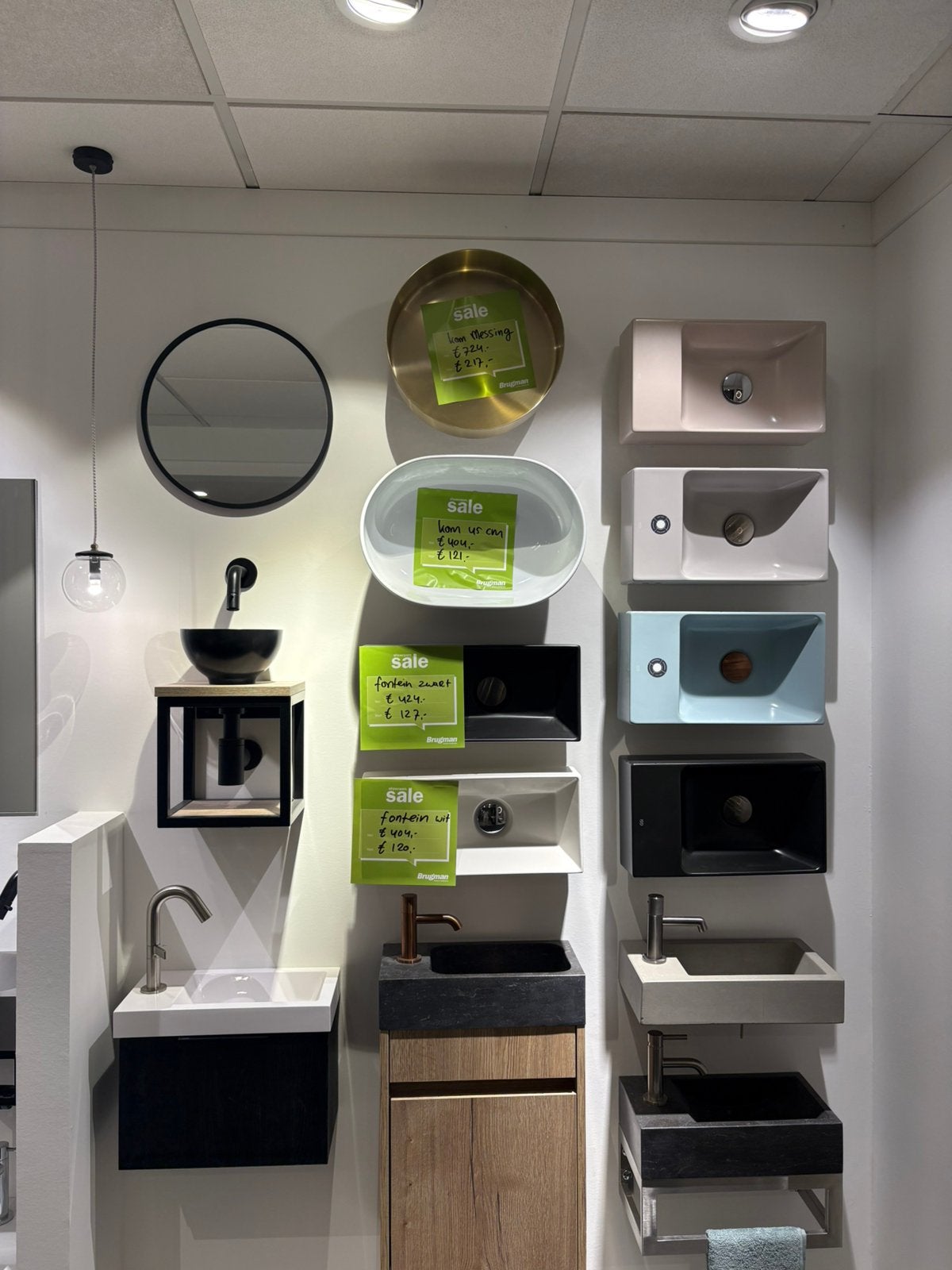 Diverse opbouw kommen wn fonteinen te koop, Ophalen, Nieuw, Toilet
