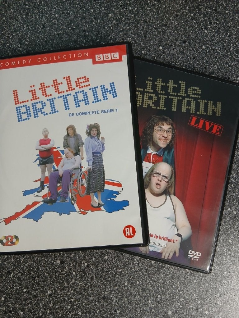 Dvd Little Britain serie 1 en dvd Little Britain live, Cd's en Dvd's, Alle leeftijden, Ophalen of Verzenden, Gebruikt, Komedie
