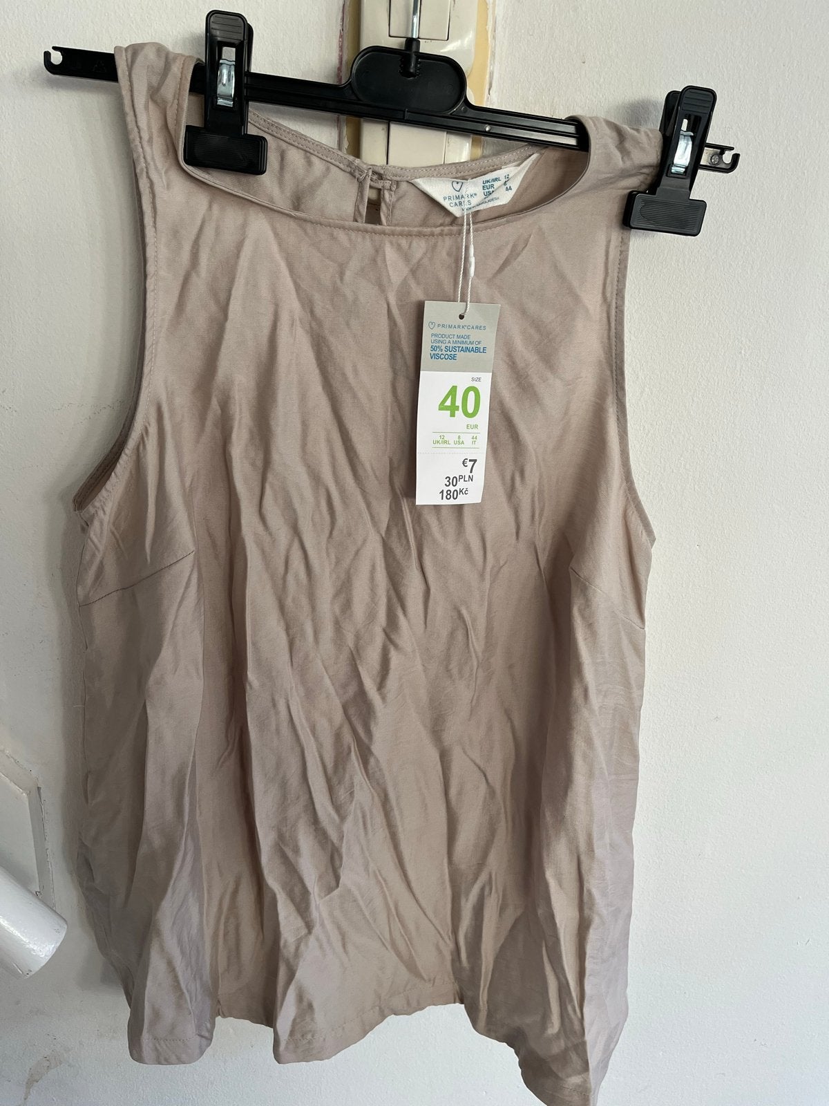 Primark mouwloze top maat 40, Kleding | Dames, Tops, Beige, Nieuw, Zonder mouw, Ophalen