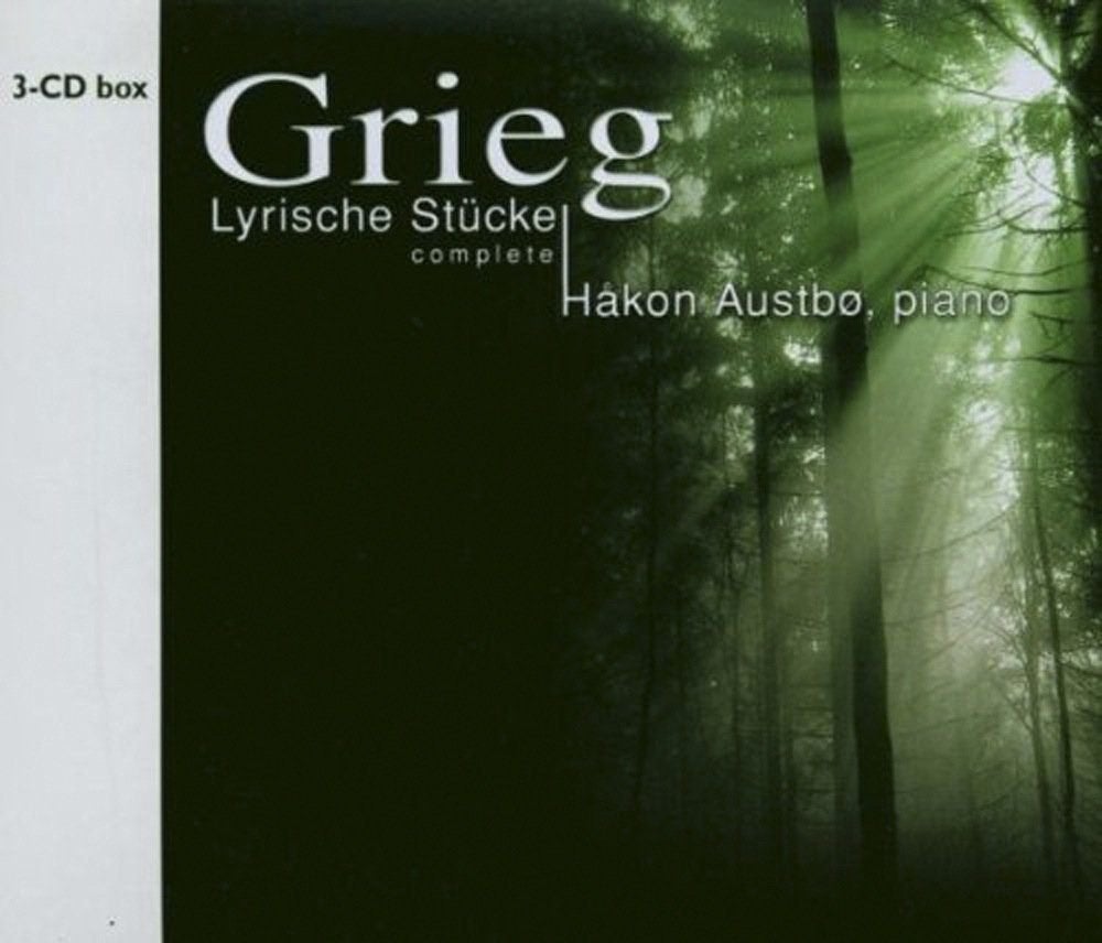 GRIEG Lyrische stucke complete 3 - CD AUSTBÖ BRILLIANT, Boxset, Ophalen of Verzenden, Romantiek, Kamermuziek