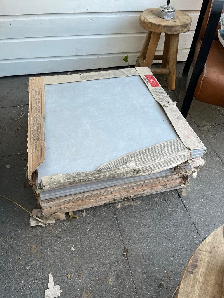 RAKO Badkamer tegels 60x60 cm - Antislip, Doe-het-zelf en Verbouw, Tegels, Ophalen, 60 cm of meer, Keramiek, Nieuw