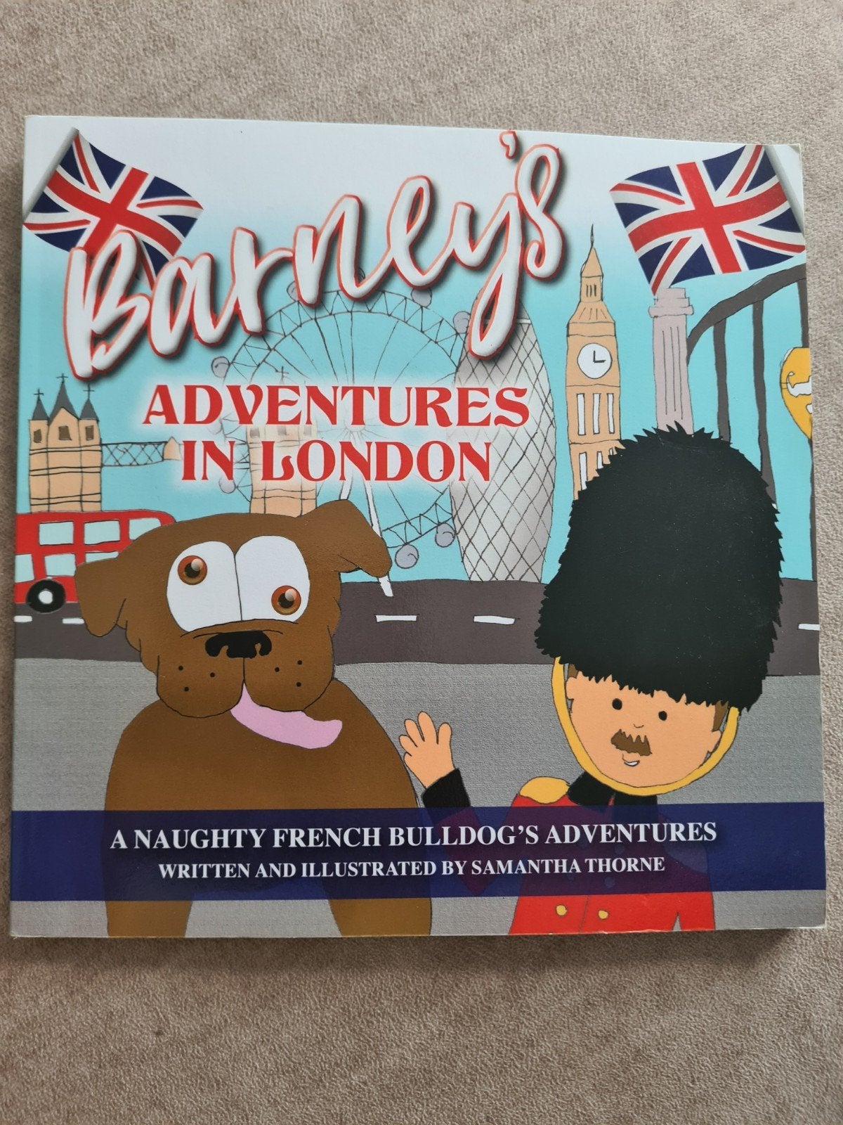 Barney's Adventures in London - Kinderboek, 5 of 6 jaar, Fictie algemeen, Jongen of Meisje, Zo goed als nieuw