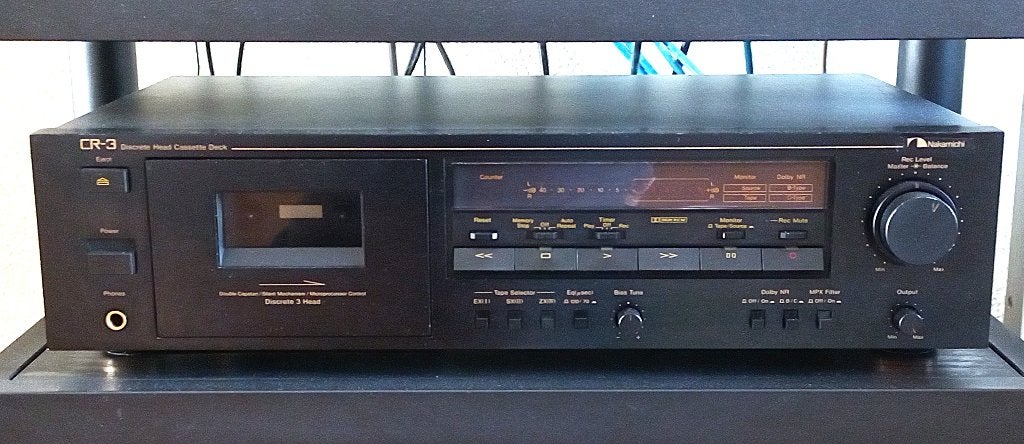 Nakamichi CR-3 Cassette Deck, Audio, Tv en Foto, Cassettedecks, Ophalen, Enkel, Overige merken, Tiptoetsen
