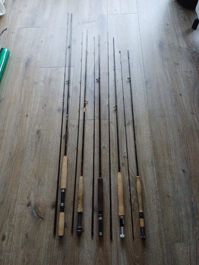 vliegvis en hengelsport uitrusting, Watersport en Boten, Ophalen, Gebruikt, Complete set