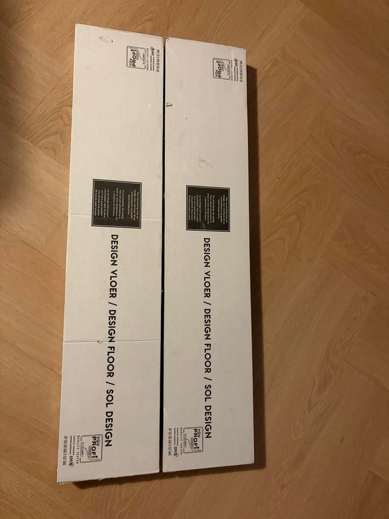 PVC Visgraat Vloer - Spigato Estino Natural Oak, Huis en Inrichting, Stoffering | Vloerbedekking, Nieuw, Vinyl, Beige, minder dan 10 m²