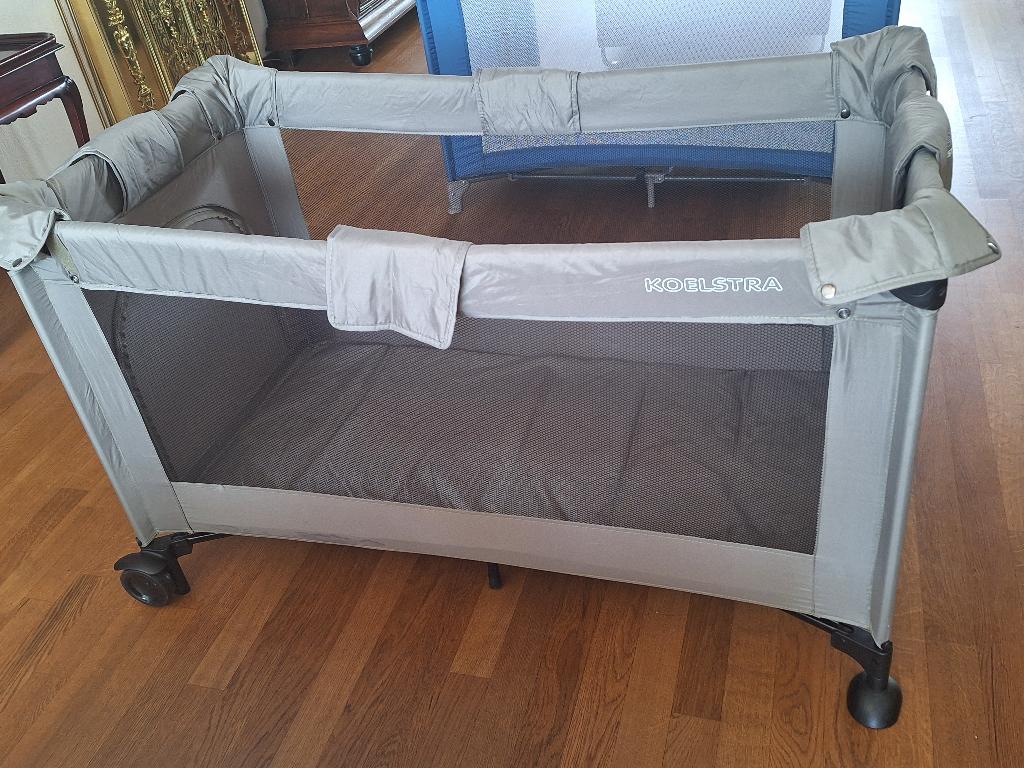 Te koop Koelstra Campingbedje, Kinderen en Baby's, Babywiegjes en Ledikanten, Ophalen, Gebruikt, Reisbedje
