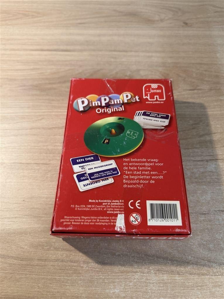 pim pam pet orginal - s6537, Hobby en Vrije tijd, Gezelschapsspellen | Bordspellen, Verzenden, Zo goed als nieuw