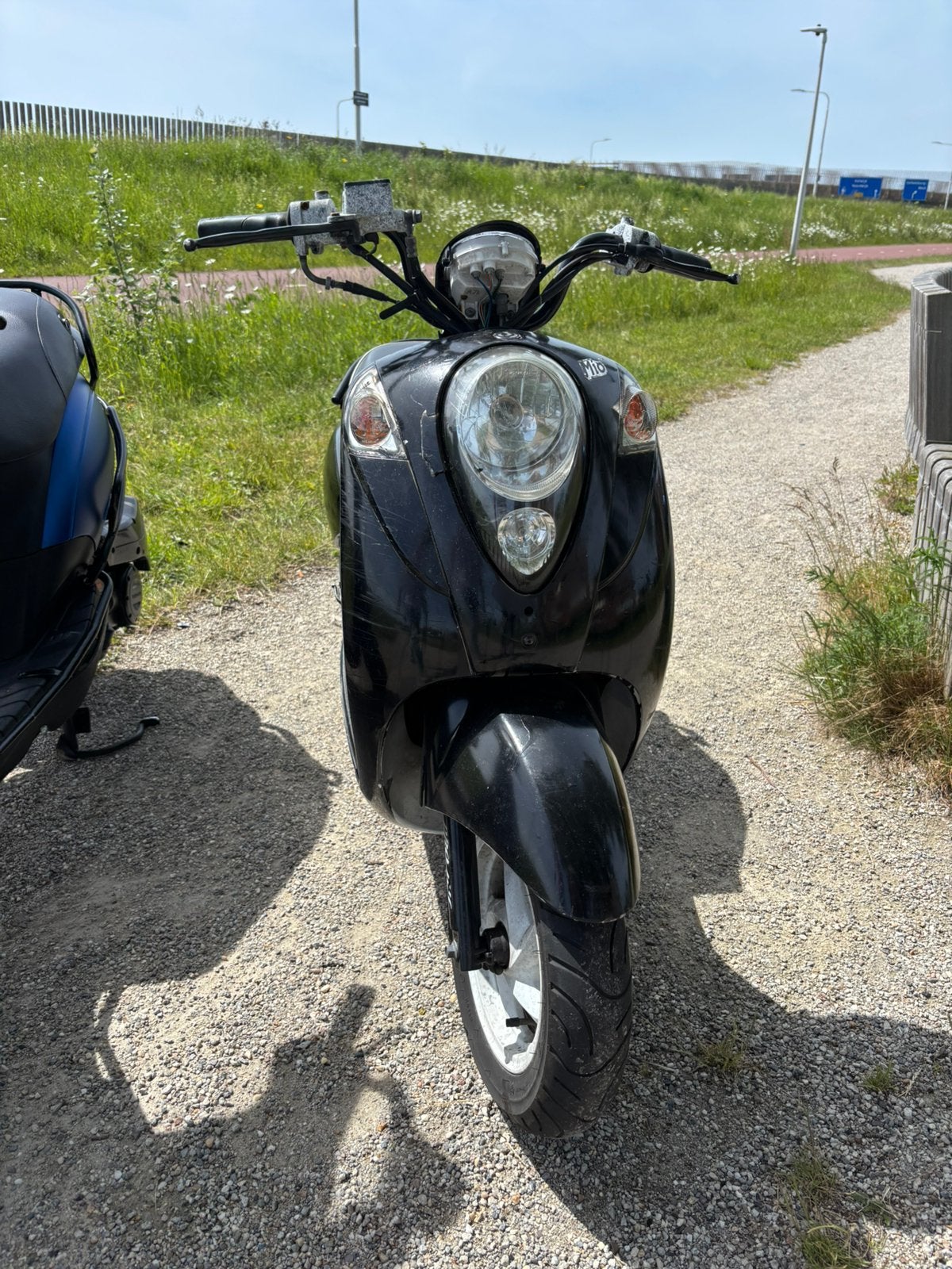 Sym mio 50cc 4takt, Fietsen en Brommers, Scooters | SYM, Zo goed als nieuw, Mio, Benzine, Ophalen