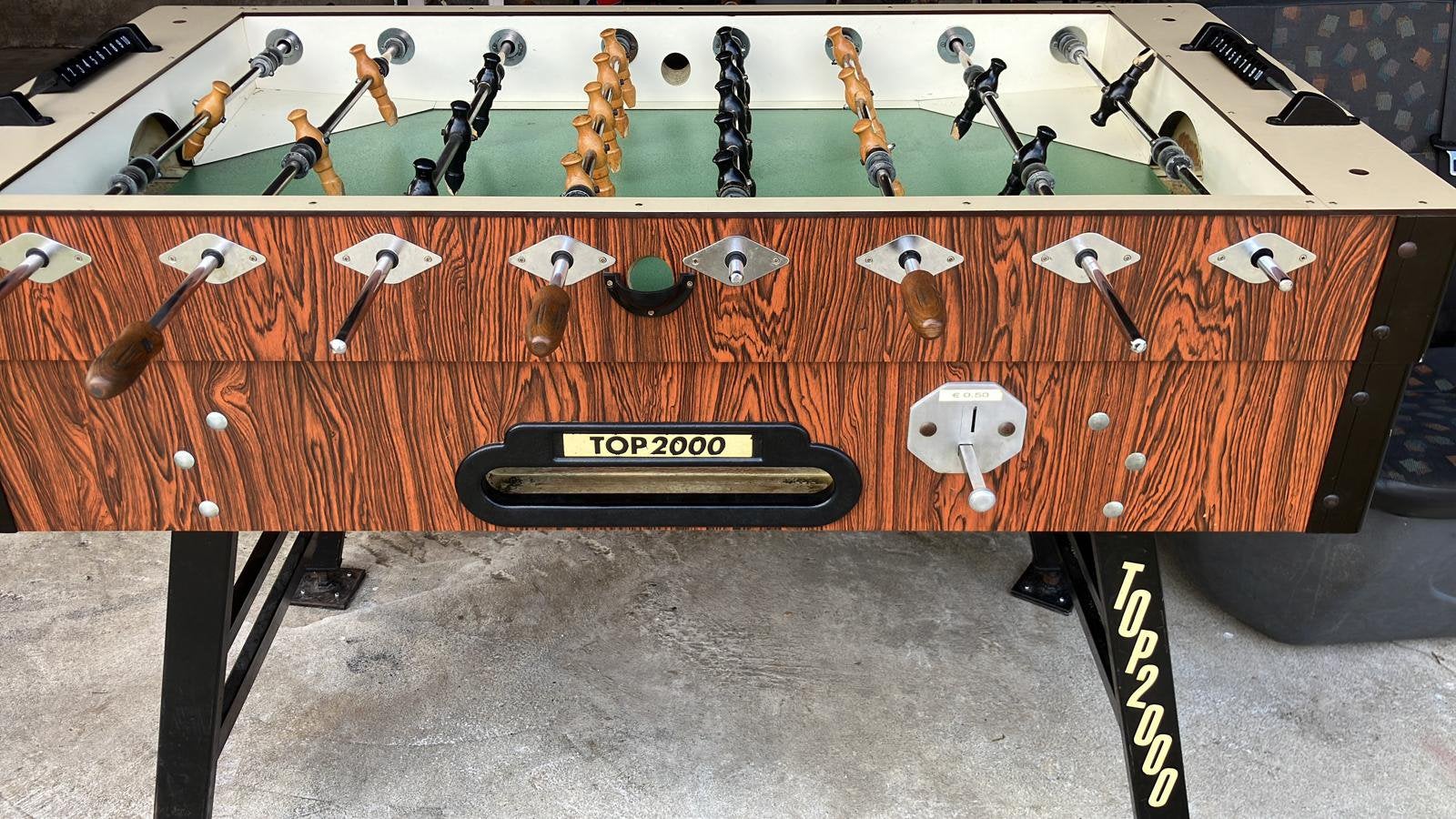 Topper 2000 voetbaltafel, Sport en Fitness, Ophalen, Zo goed als nieuw, Keu of Ballen