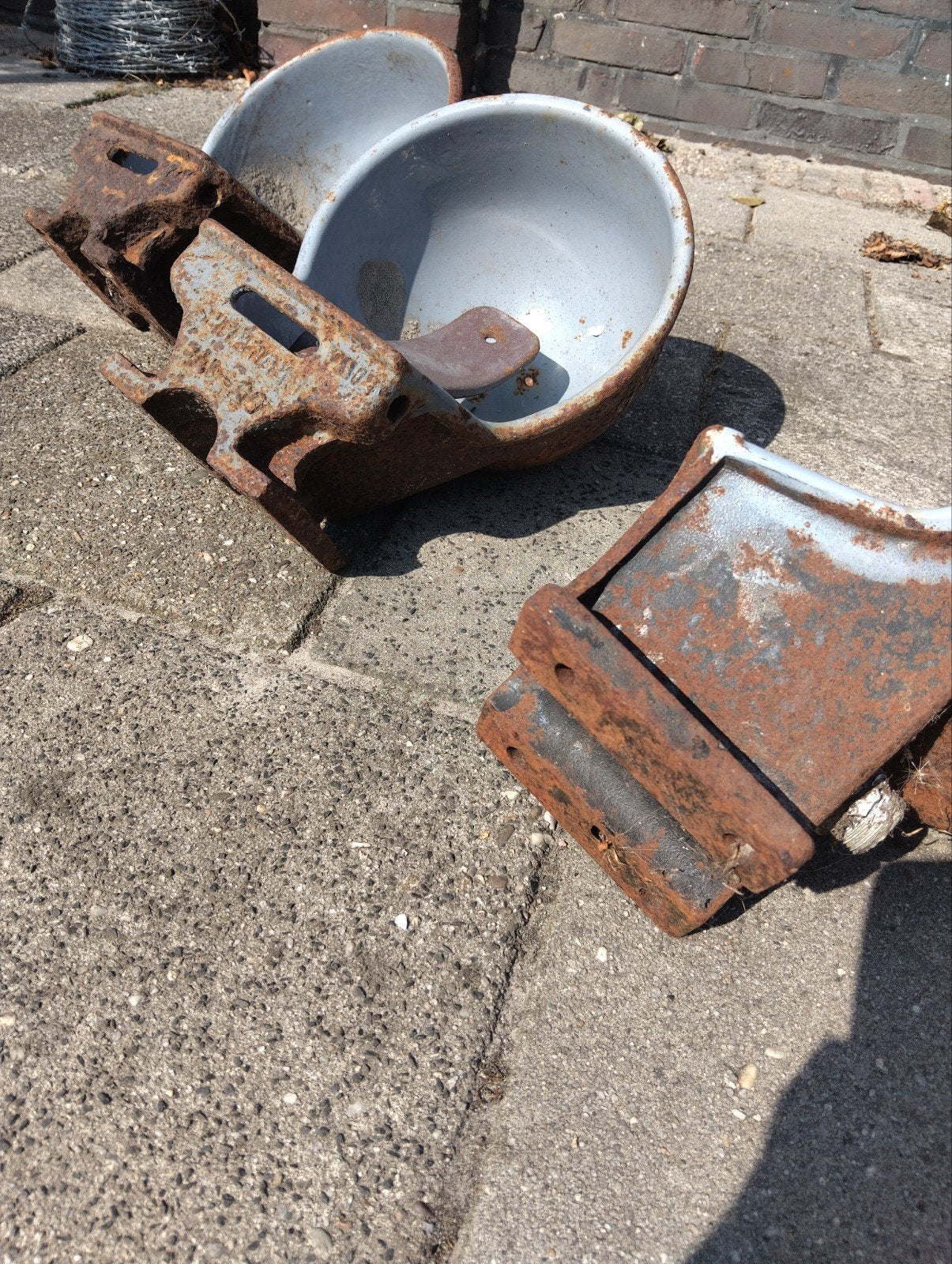 gietijzeren drinkbak, Tuin en Terras, Ophalen