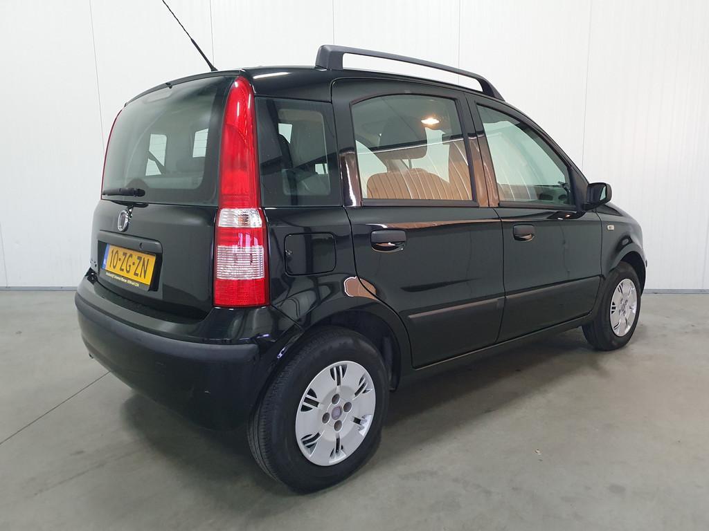 Fiat Panda 1.2 Edizione Cool AIRCO/EL.PAKKET (bj 2008), Auto's, Fiat, Voorwielaandrijving, Metallic lak, Gebruikt, Zwart
