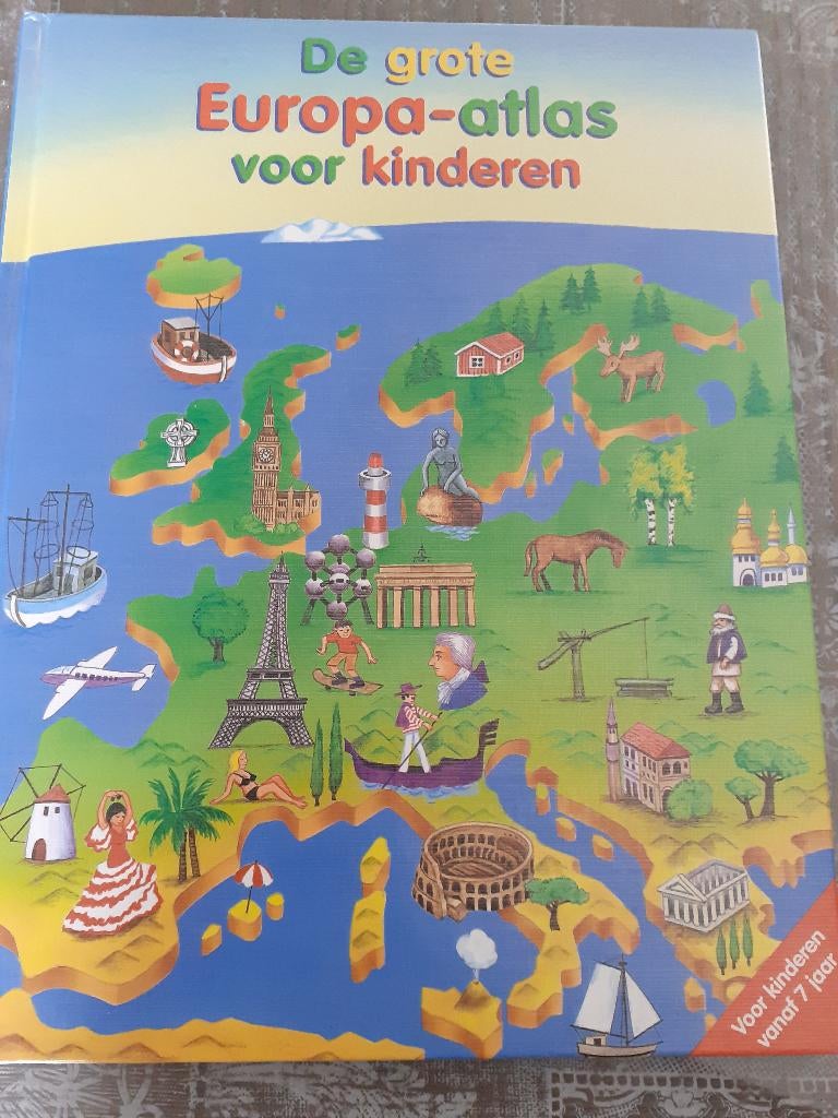 De Grote Europa Atlas voor kinderen vanaf 7 jaar., Overige atlassen, 2000 tot heden, Europa Overig, Ophalen