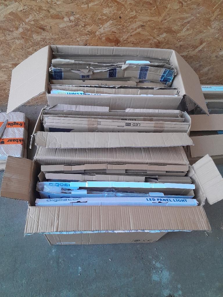 led panelen, ledpaneel, led paneel, ledverlichting plafond, Ophalen of Verzenden, Nieuw