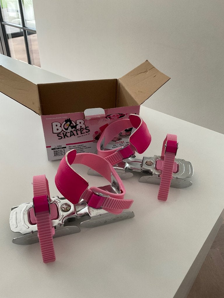 Nijdam Bob Skates glij ijzers, Overige typen, Ophalen of Verzenden, Zo goed als nieuw, Nijdam