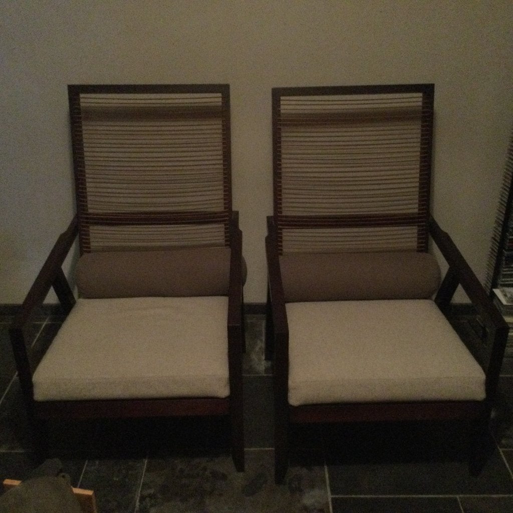 Design stoelen, Ophalen, Hout, Gebruikt, Twee