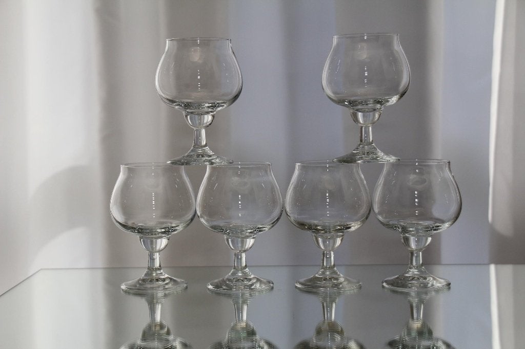 Leerdam Ambasador cognacglazen, Ophalen of Verzenden