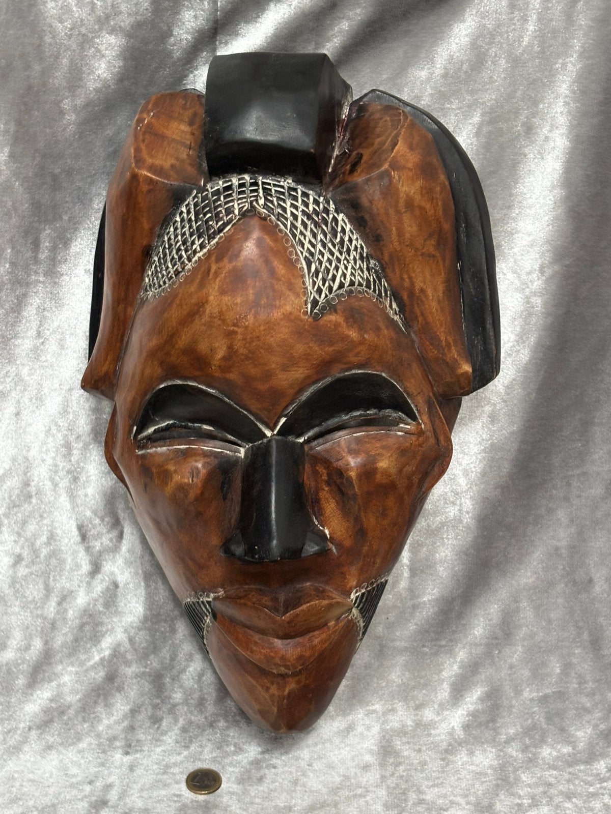 Groot handgesneden Afrikaans (Kameroen) tribaal masker, Ophalen of Verzenden, Nieuw