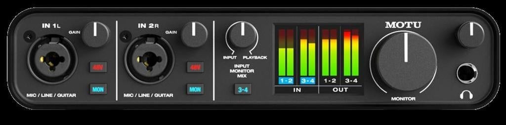 Motu M4 audio interface, Computers en Software, Geluidskaarten, Nieuw, Extern, Ophalen of Verzenden