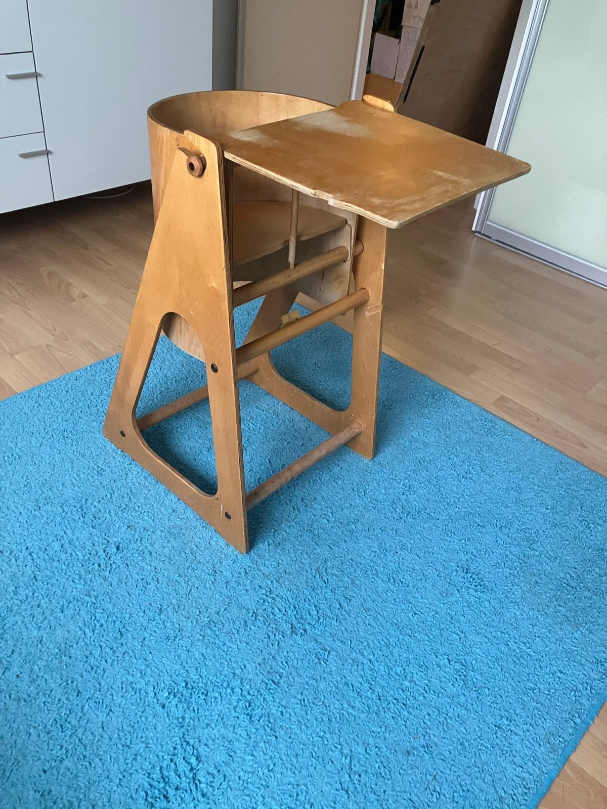 Vintage Kinderstoel - Demonteerbaar & Opknapbeurt Nodig, Ophalen of Verzenden, Gebruikt, Overige typen