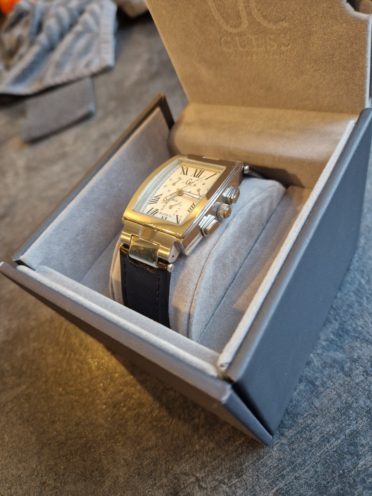 GC Horloge - Stijlvol en Tijdloos Heren Polshorloge, Overige merken, Leer, Staal, Polshorloge