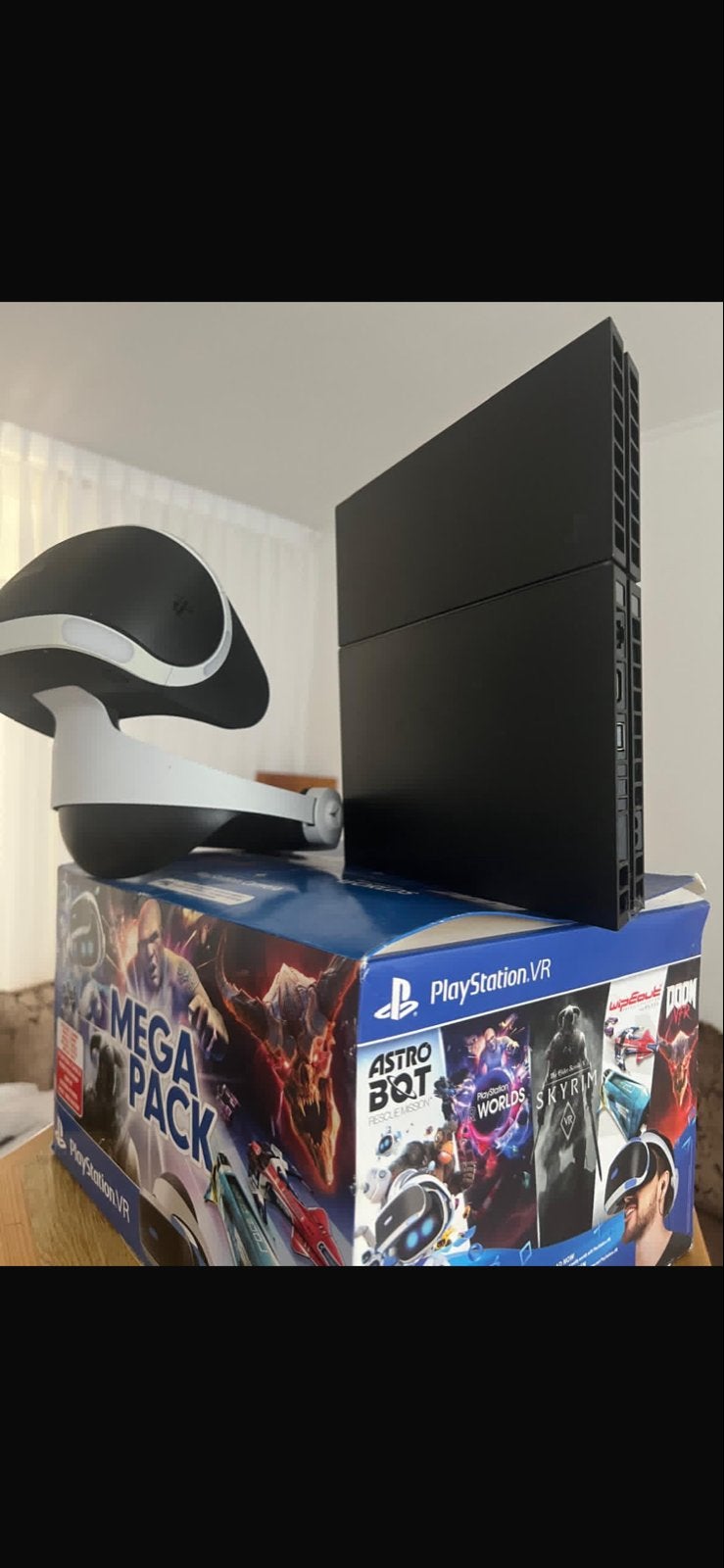 PS VR Mega Pack met 2 pistolen, camera en PS4, Spelcomputers en Games, Ophalen, Gebruikt, Vanaf 18 jaar, Overige genres