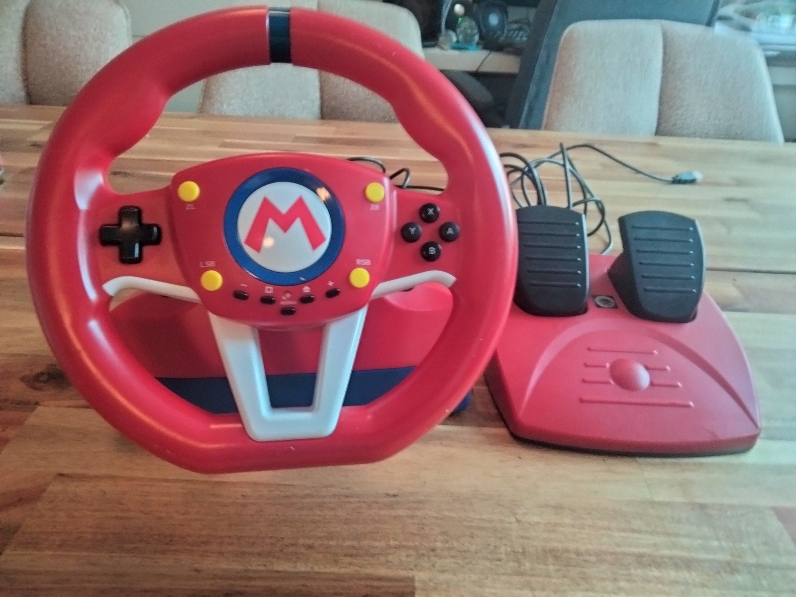 Mario Kart Stuur met Pedalen voor Nintendo Switch, Spelcomputers en Games, Ophalen, Gebruikt