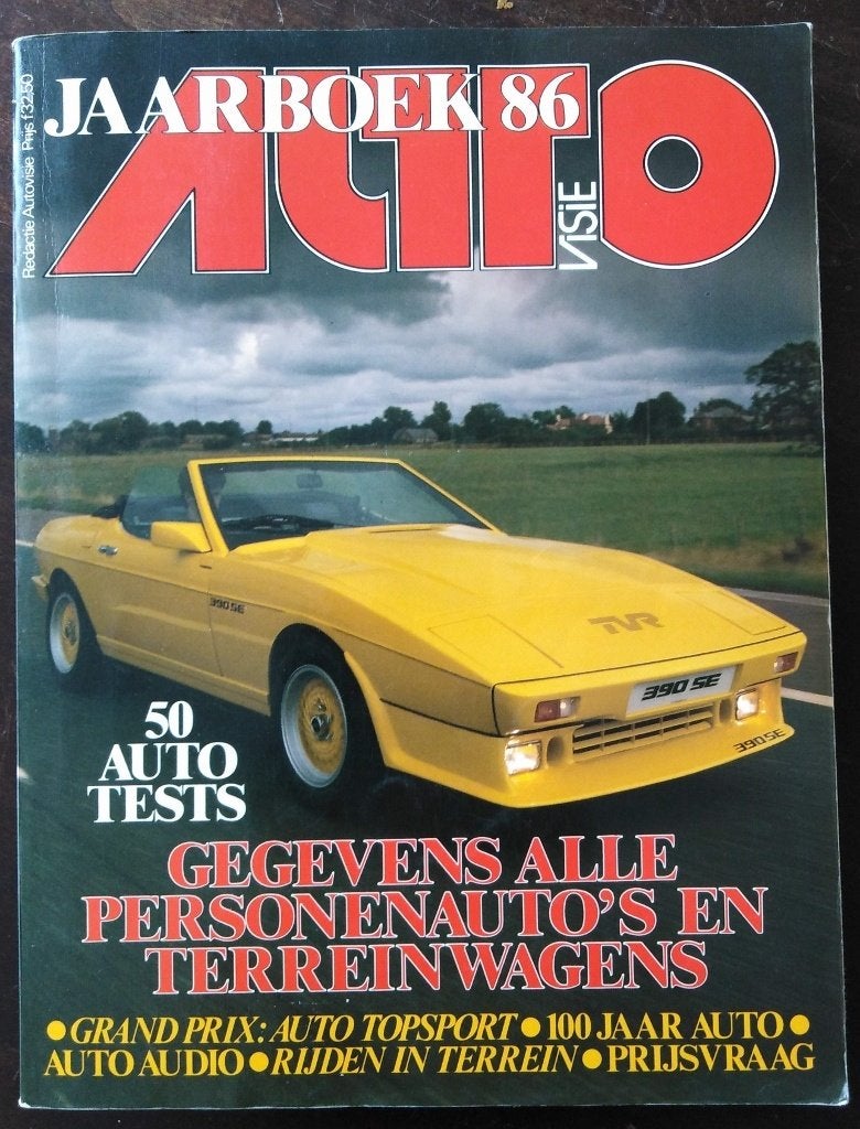 Jaarboek 1986 - Auto Visie, Gelezen, Algemeen, Diverse auteurs, Ophalen of Verzenden