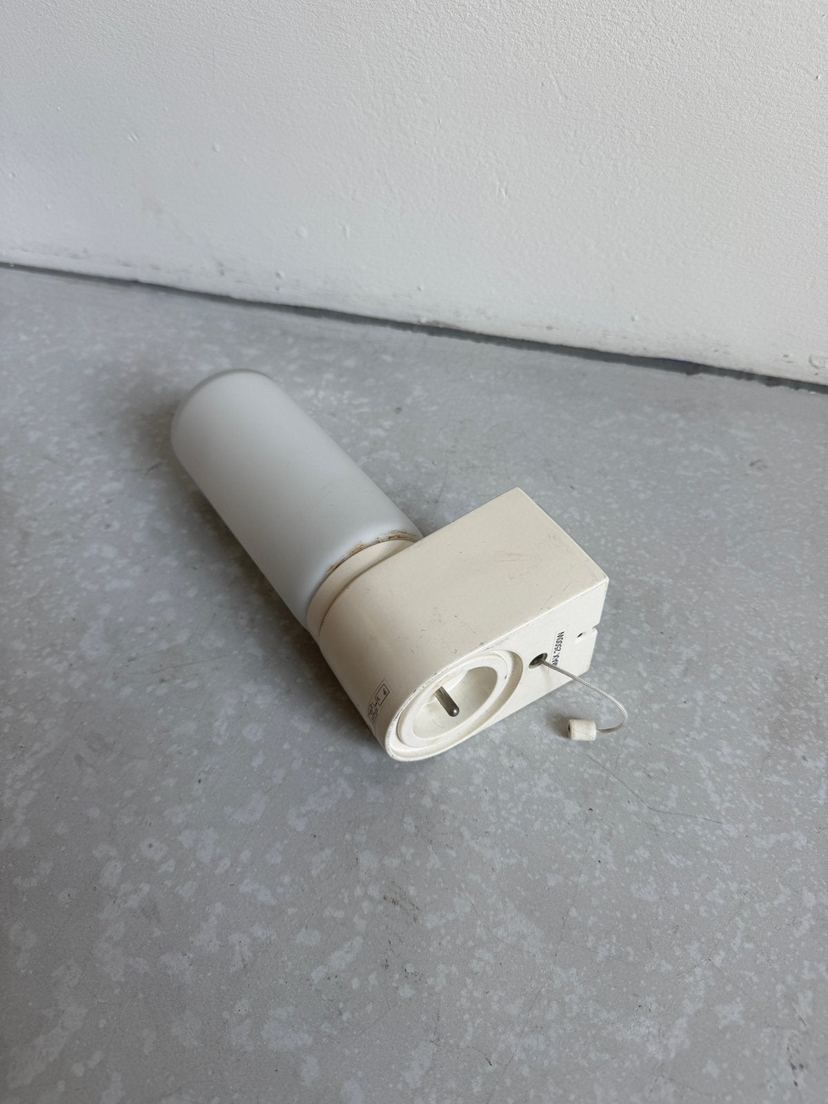 Wandlamp Massive met stopcontact, Huis en Inrichting, Lampen | Wandlampen, Ophalen of Verzenden, Gebruikt, Glas