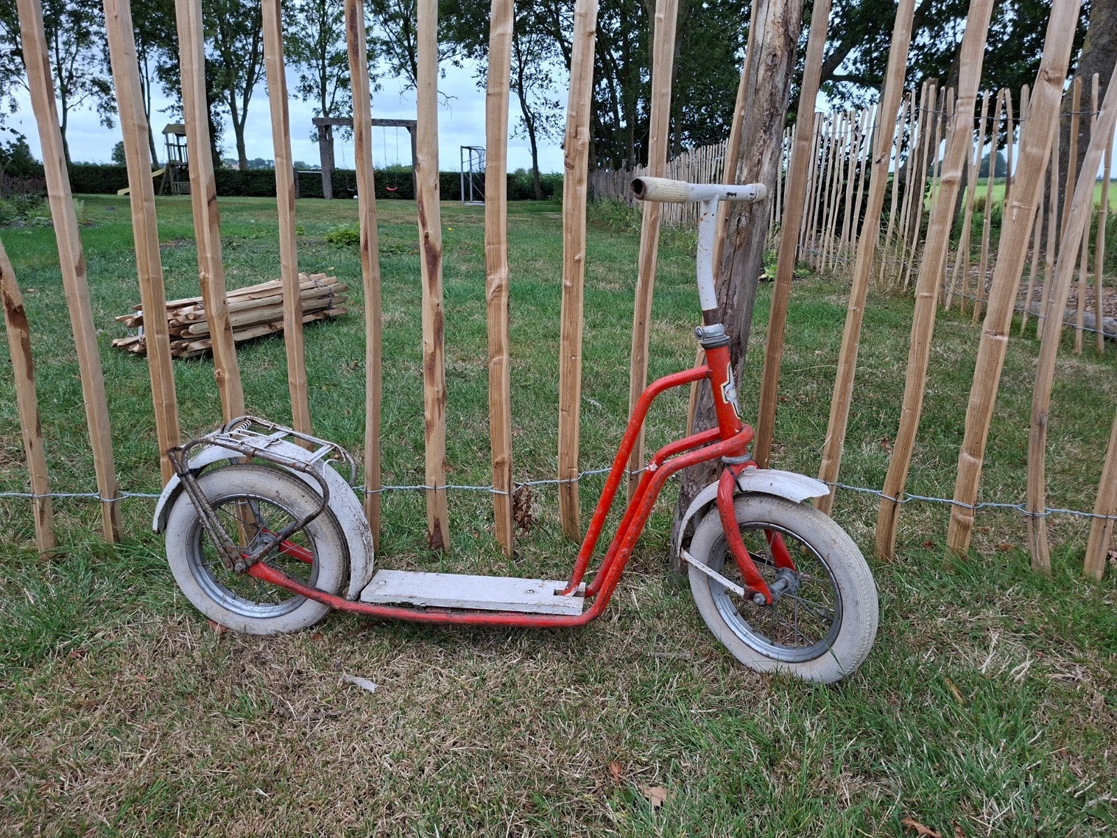Authentieke autoped uit de jaren '70 - Opknapper, Fietsen en Brommers, Steps, Ophalen, Gebruikt, Gewone step
