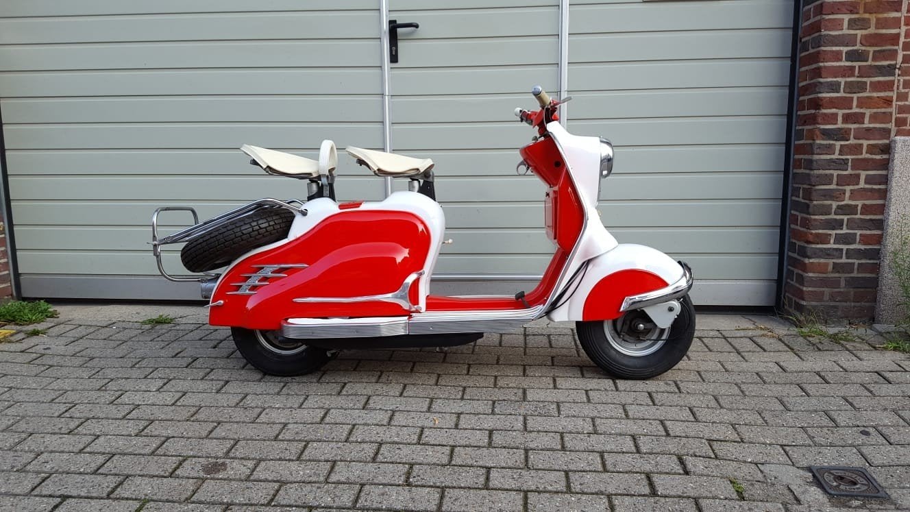 nsu prima 1958 op nederlands kenteken, Motoren, 150 cc