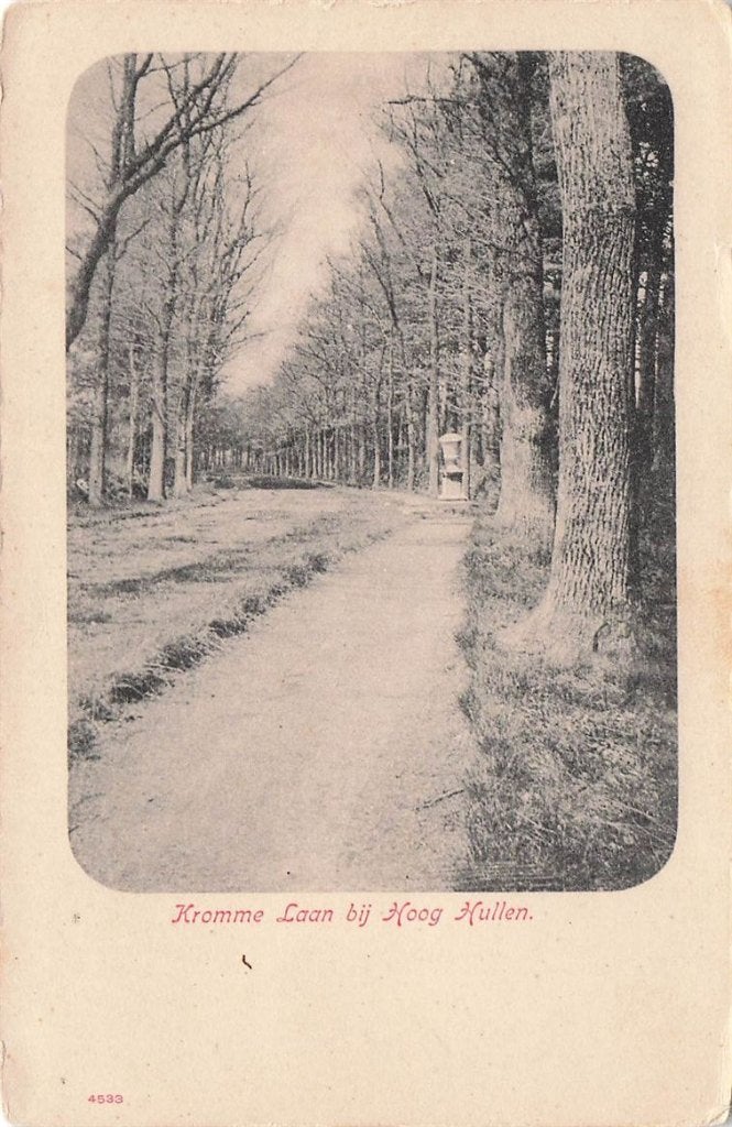 702-432-007 Kromme Laan Bij Hoog Hullen Roden, Verzamelen, Verzenden, Voor 1920, Drenthe
