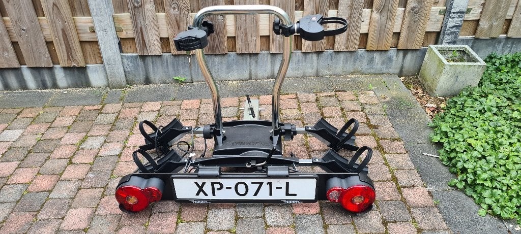 Fietsendrager voor electrische fietsen, Ophalen, Zo goed als nieuw, 2 fietsen, Trekhaakdrager