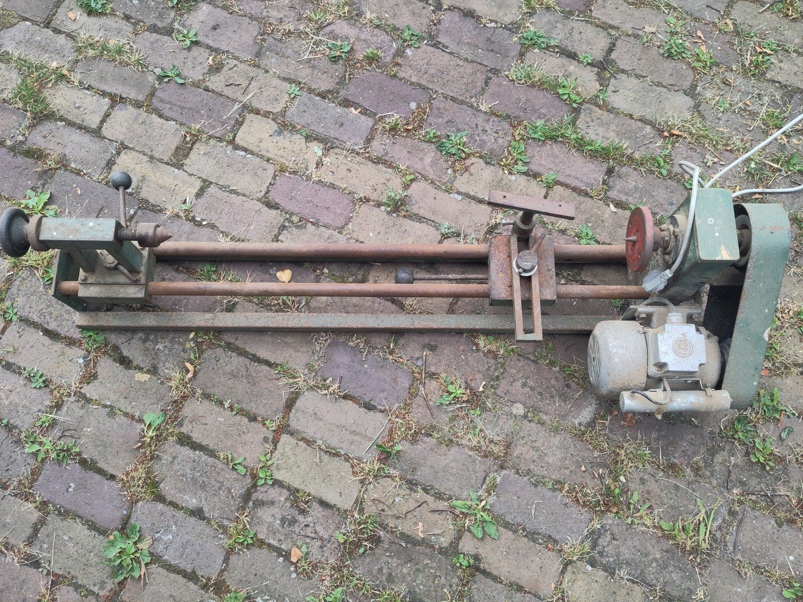 Houtdraaibank Leuffer in werkende staat, Ophalen of Verzenden, Gebruikt, Houtdraaibank, 1000 mm of meer
