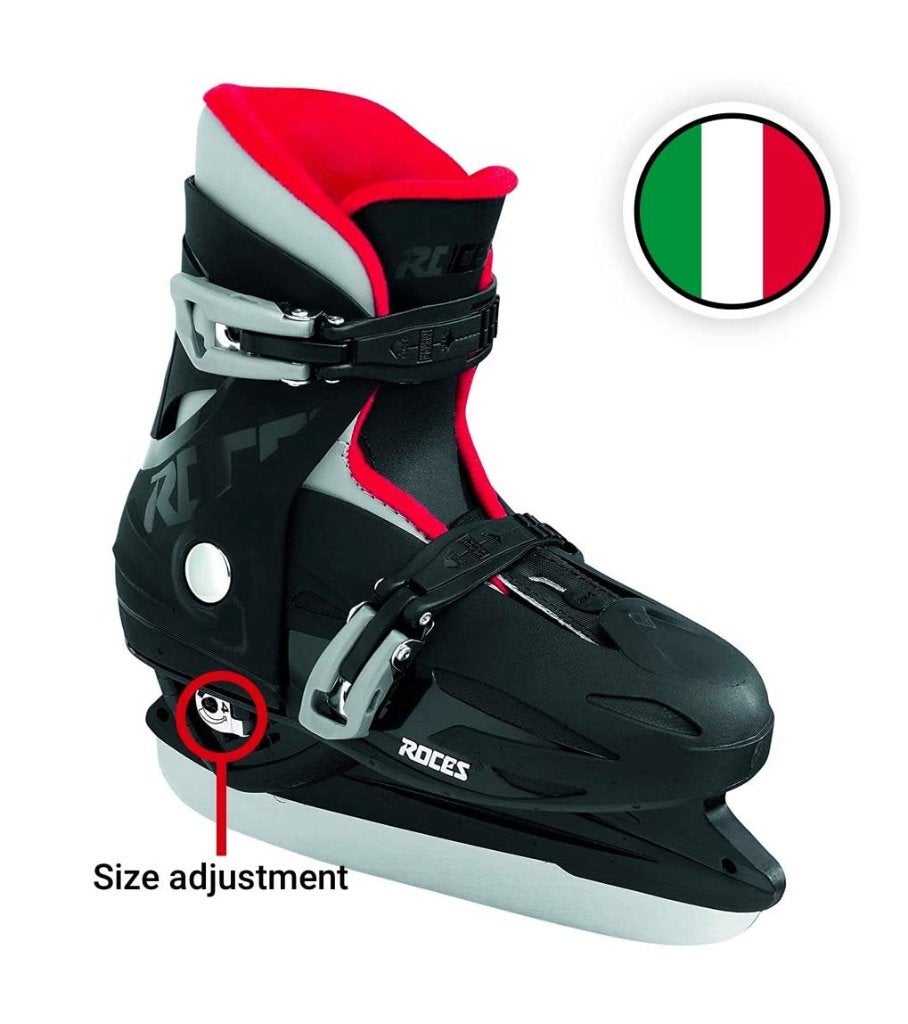 IJshockeyschaatsen ROCES MCK II H Black-Red Mt 25-29 KOOPJE!, Overige merken, Nieuw, Ophalen of Verzenden, IJshockeyschaatsen