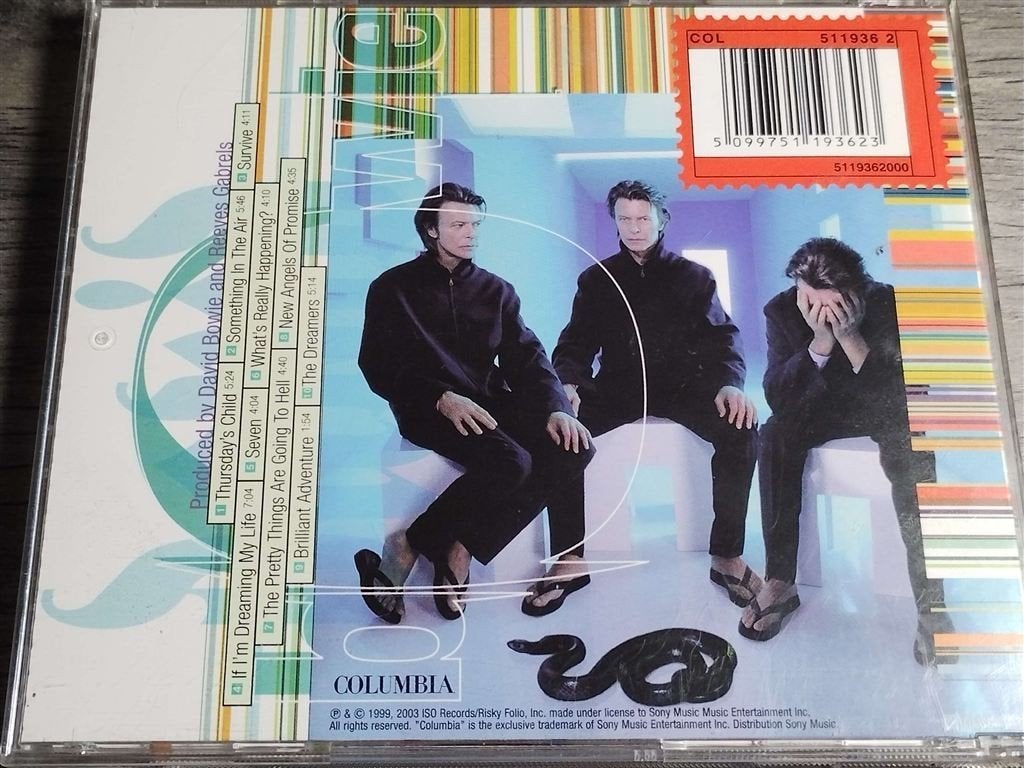 David Bowie ‎– Hours..., Cd's en Dvd's, Ophalen of Verzenden, Gebruikt, Poprock