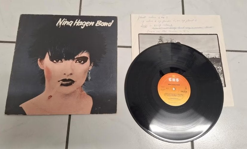 Vintage vinyl lp album Nina Hagen band uit 1978 mooie staat, Ophalen of Verzenden, Gebruikt, 12 inch, Poprock
