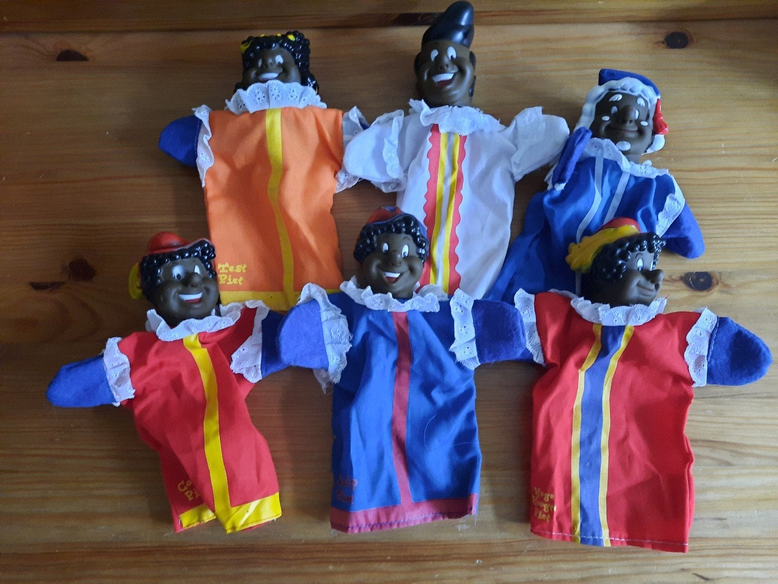 Zwarte Piet handpoppen, Ophalen of Verzenden
