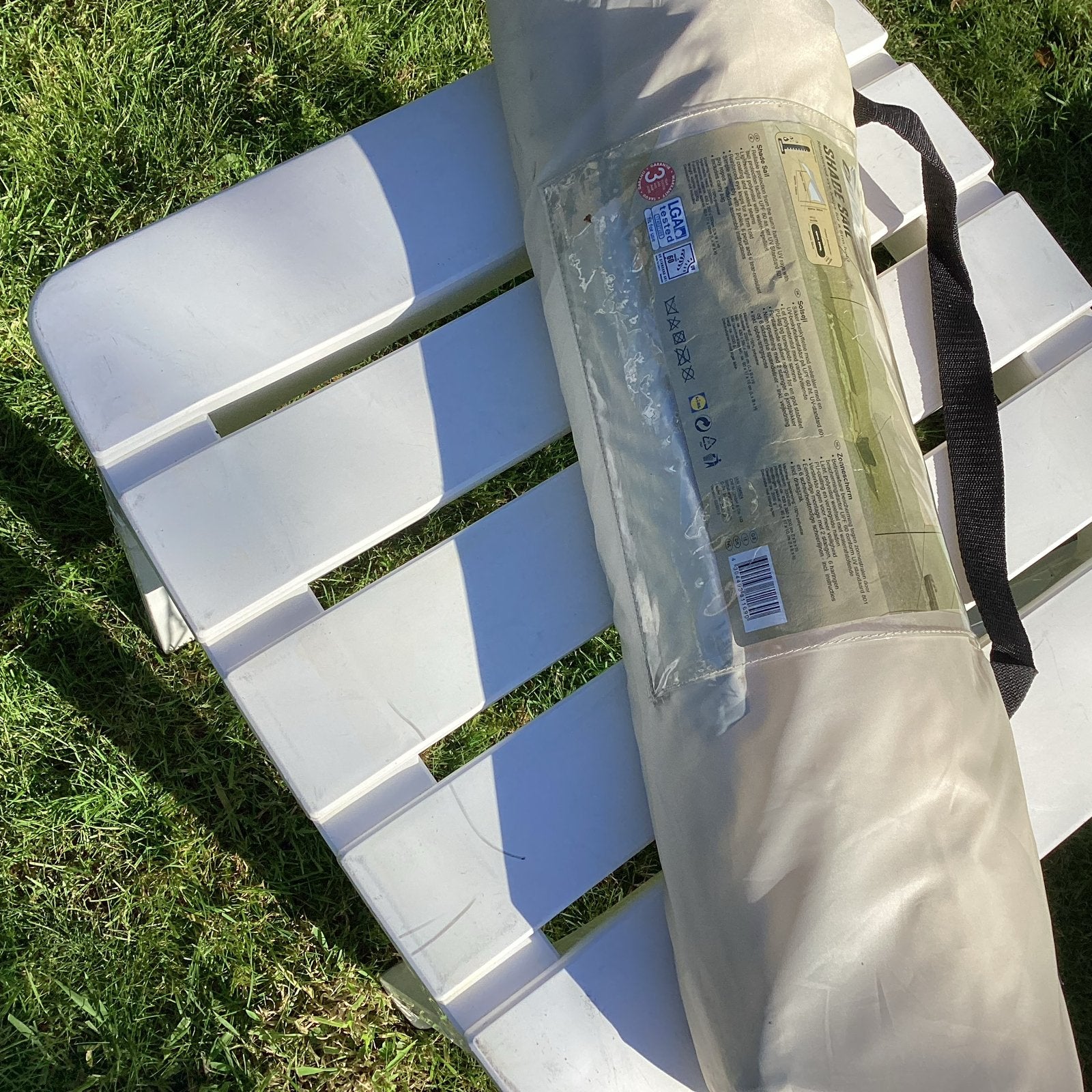 Nieuw Crivit Schaduwdoek / Zonnezeil, Ophalen, Nieuw