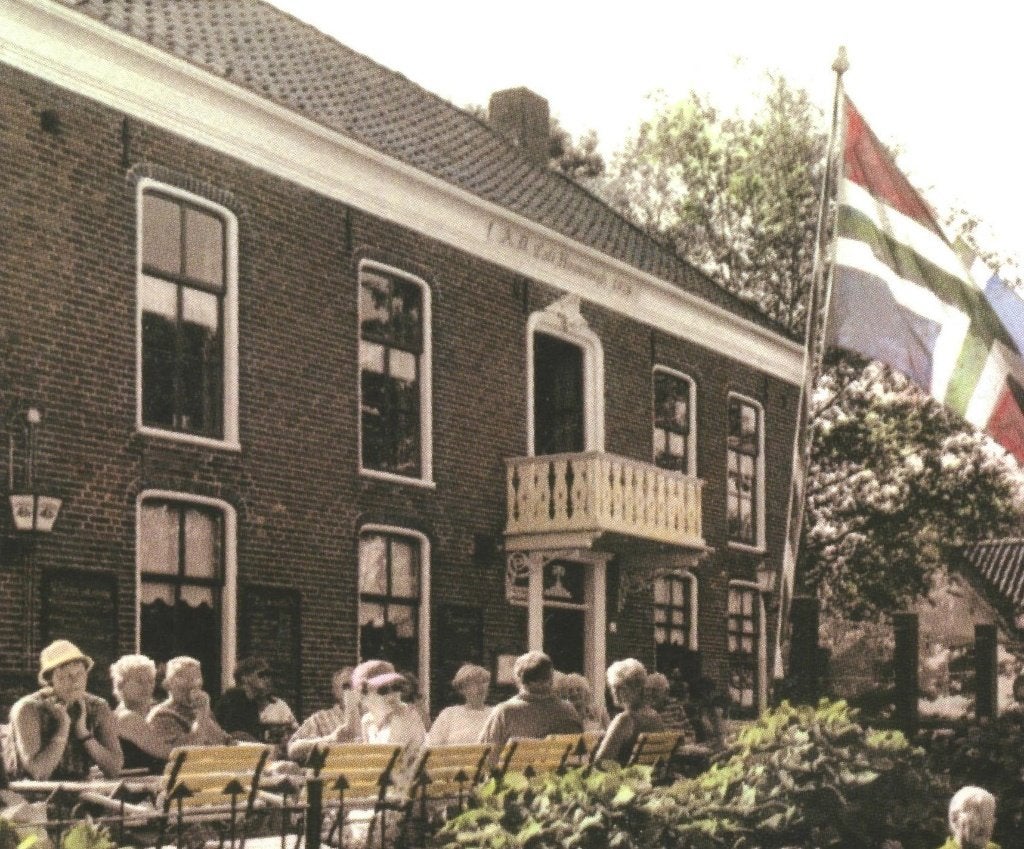 43217 Garnwerd Groningen Café Hammingh 80+ Niet gelopen, Verzenden, 1980 tot heden, Ongelopen, Groningen