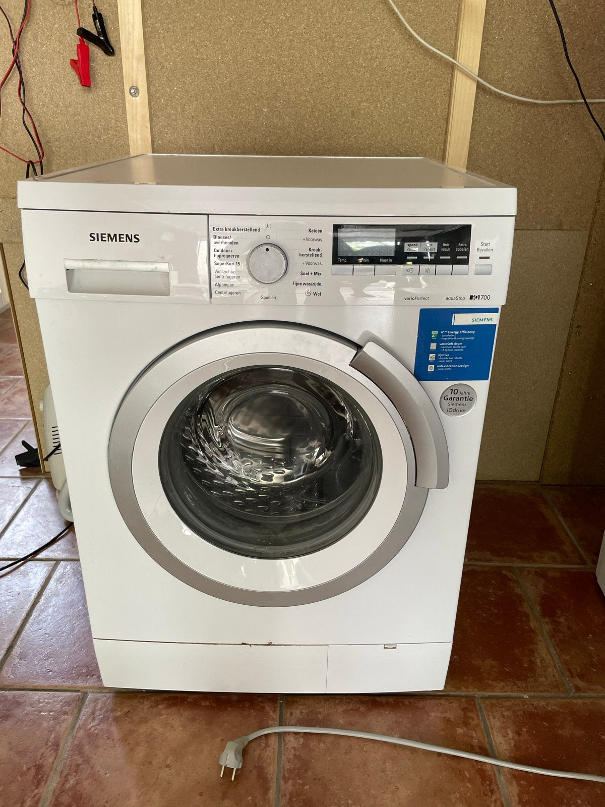 Siemens iQ700 Wasmachine, Witgoed en Apparatuur, Wasmachines, Ophalen, Zo goed als nieuw, 85 tot 90 cm, 1200 tot 1600 toeren