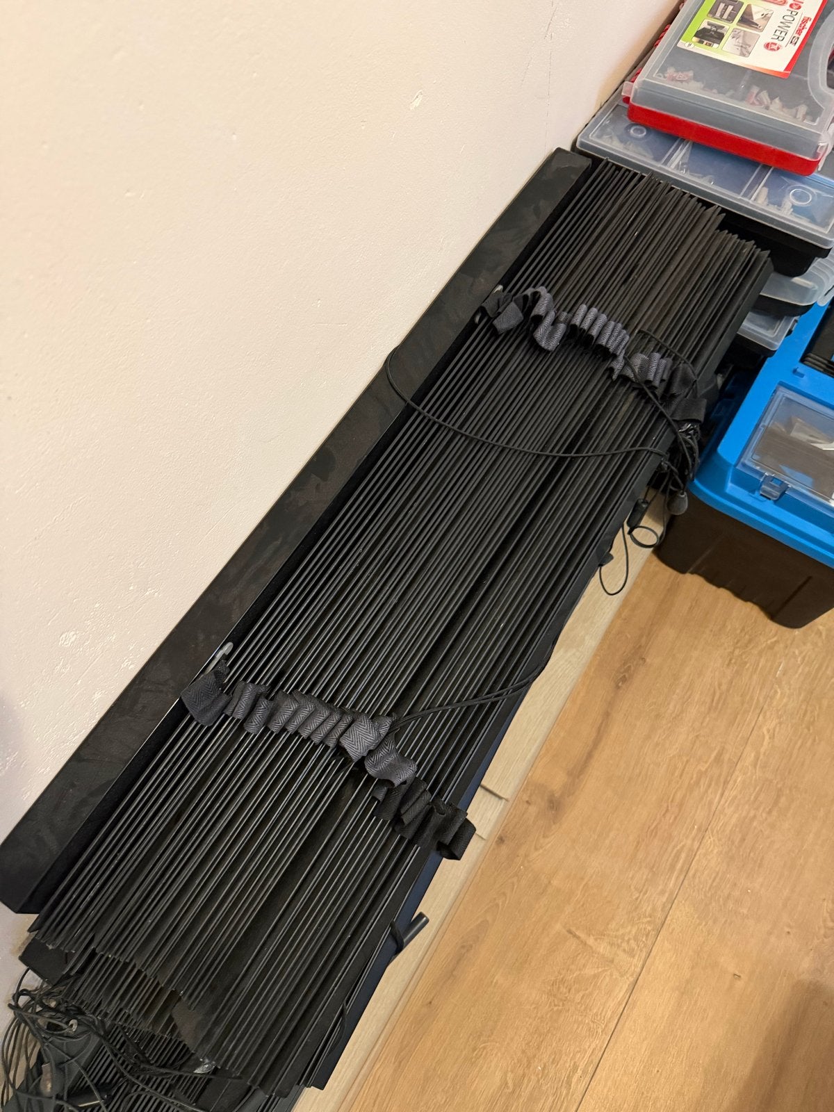 4x Houten Jaloezieën 80 x 180 cm in goede staat, Ophalen, Gebruikt, Jaloezie