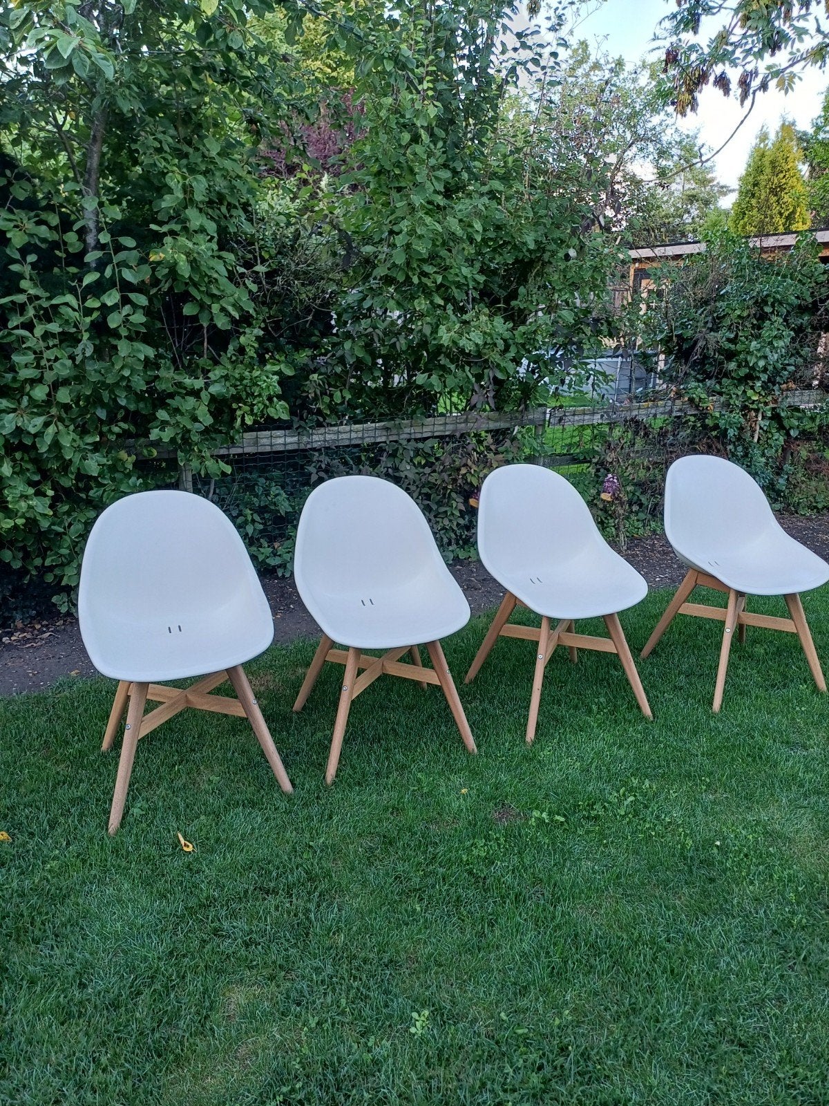 Ikea kuipstoelen 4x, Tuin en Terras, Tuinstoelen, Ophalen, Gebruikt, Kunststof