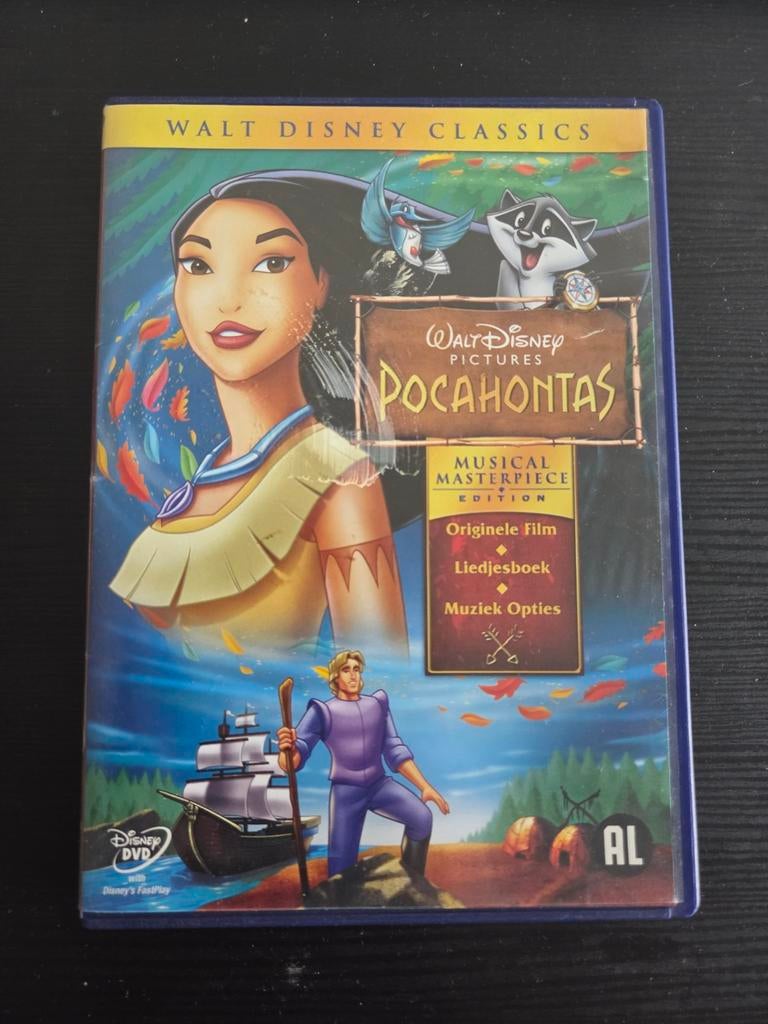 Disney Classics: Pocahontas DVD, Ophalen, Avontuur, Gebruikt, Alle leeftijden
